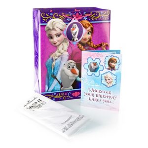 Disney Frozen Birthday Card, Gift Bag & Tissue Set by Hallmark