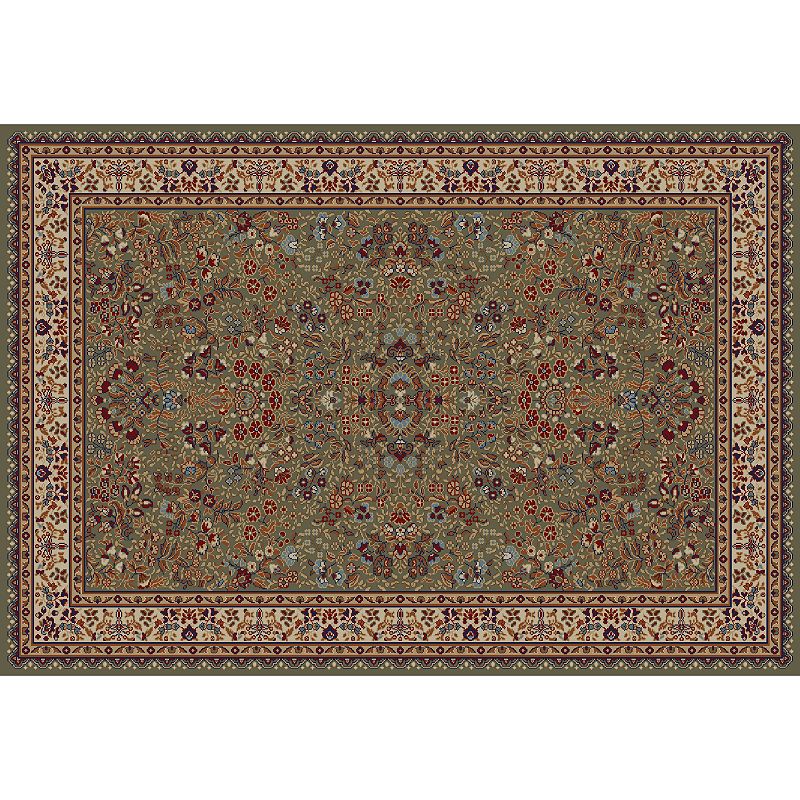 Concord Global 41155 5 ft. 3 in. x 7 ft. 7 in. Jewel Sarouk - Green