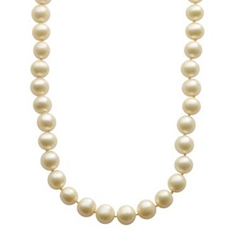 PearLustre by Imperial Dyed Freshwater Cultured Pearl Sterling Silver Necklace