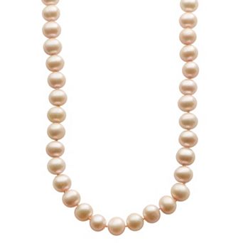 PearLustre by Imperial Dyed Freshwater Cultured Pearl Sterling Silver Necklace