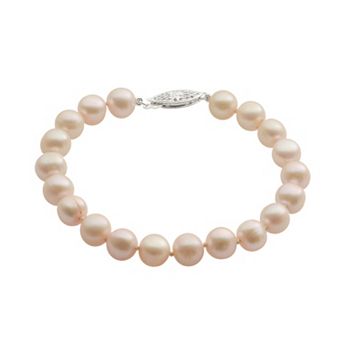 PearLustre by Imperial Dyed Freshwater Cultured Pearl Sterling Silver Bracelet