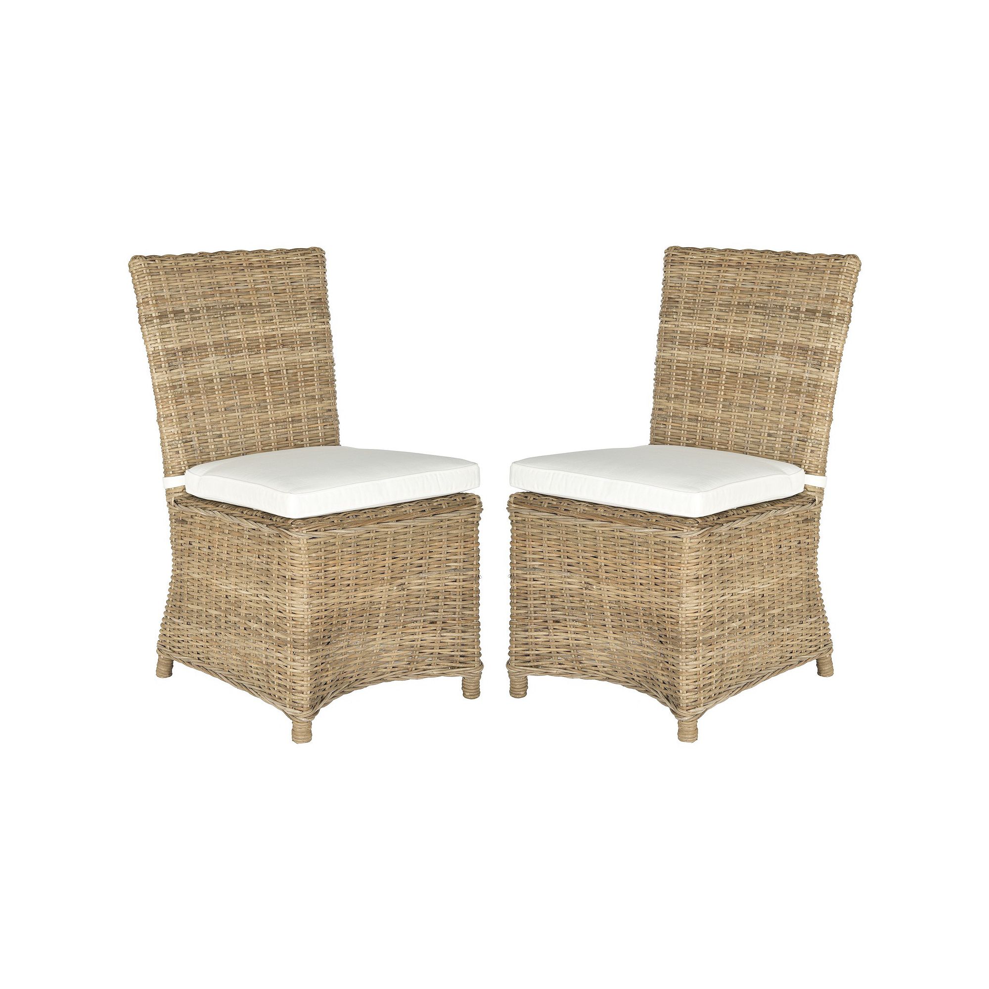 Safavieh 2-piece Sebesi Dining Chair Set, Gray