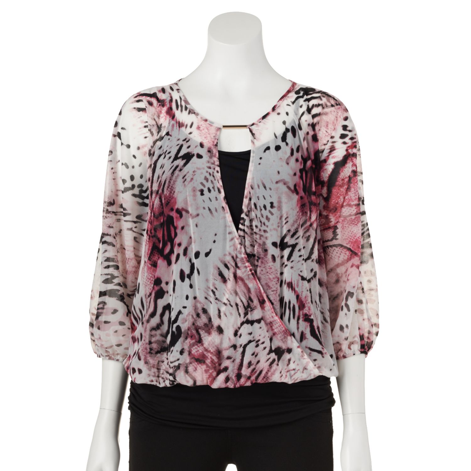 banded bottom tops kohls