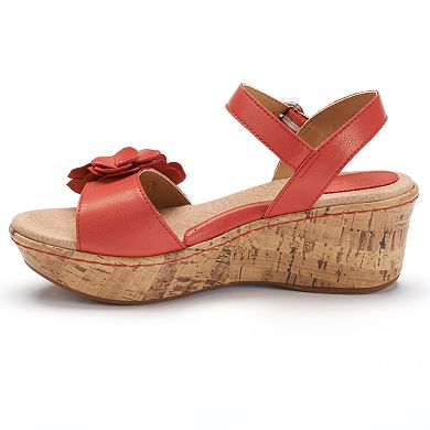 Sonoma Goods For Life® Women's Comfort Platform Wedge Sandals