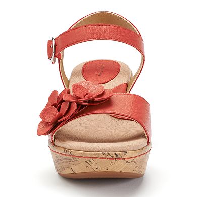 Sonoma Goods For Life® Women's Comfort Platform Wedge Sandals