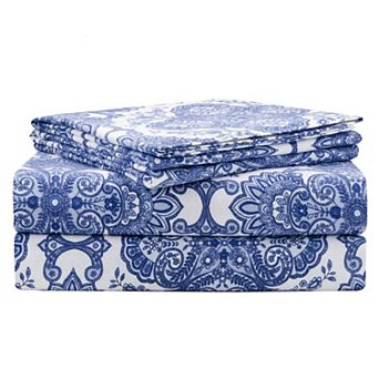 Pointehaven Deep-Pocket Flannel Sheet Set
