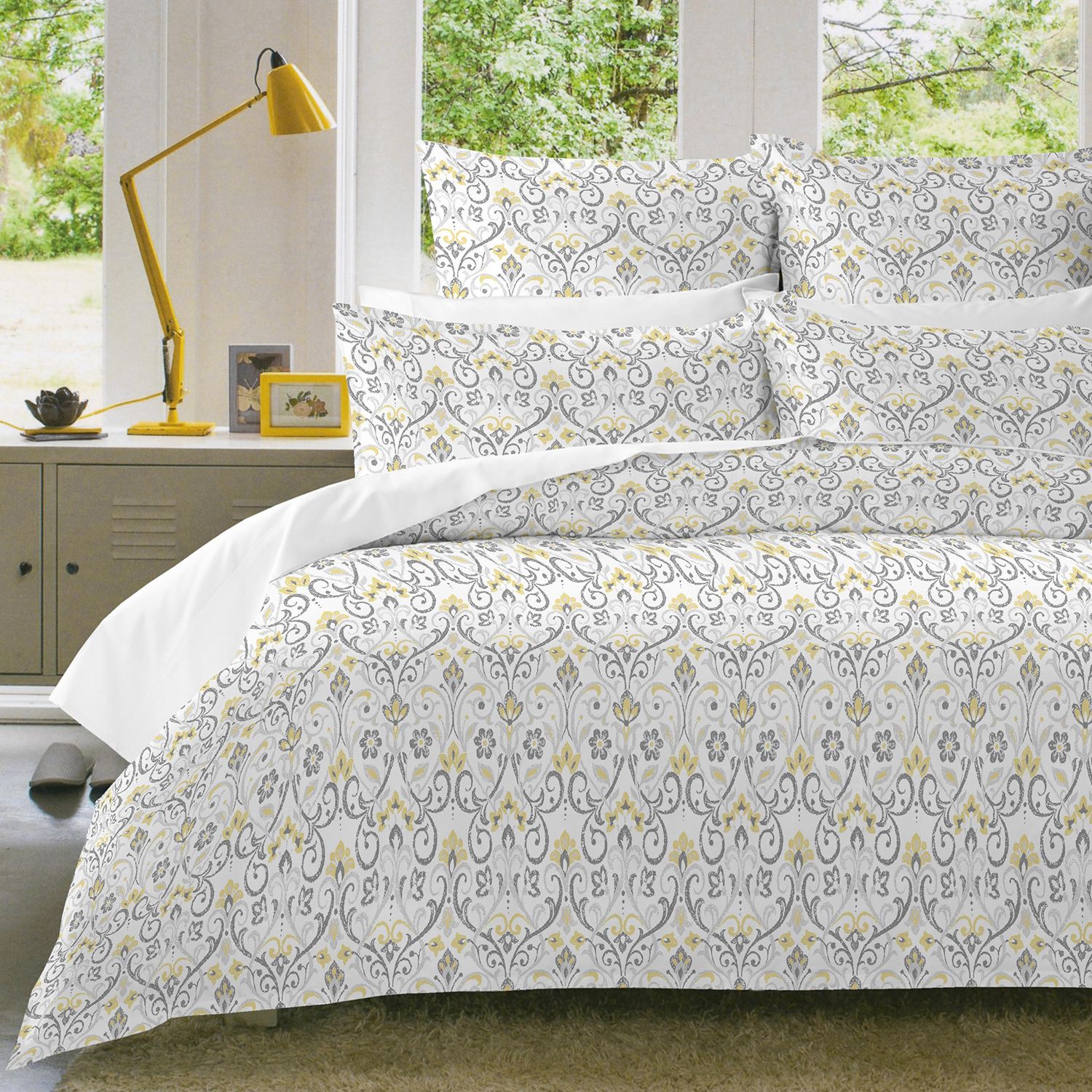 Pointehaven Meadow Flannel Duvet Cover Set Kohls