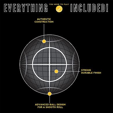 Franklin Vintage Bocce Set