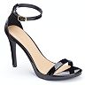 LC Lauren Conrad Women's Ankle Strap Dress Heels