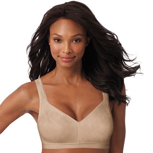 Playtex Bra 18Hour Active Comfort WireFree Jacquard FullFigure Bra