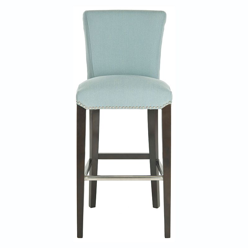 Safavieh Seth 29.3 in. Fabric Bar Stool