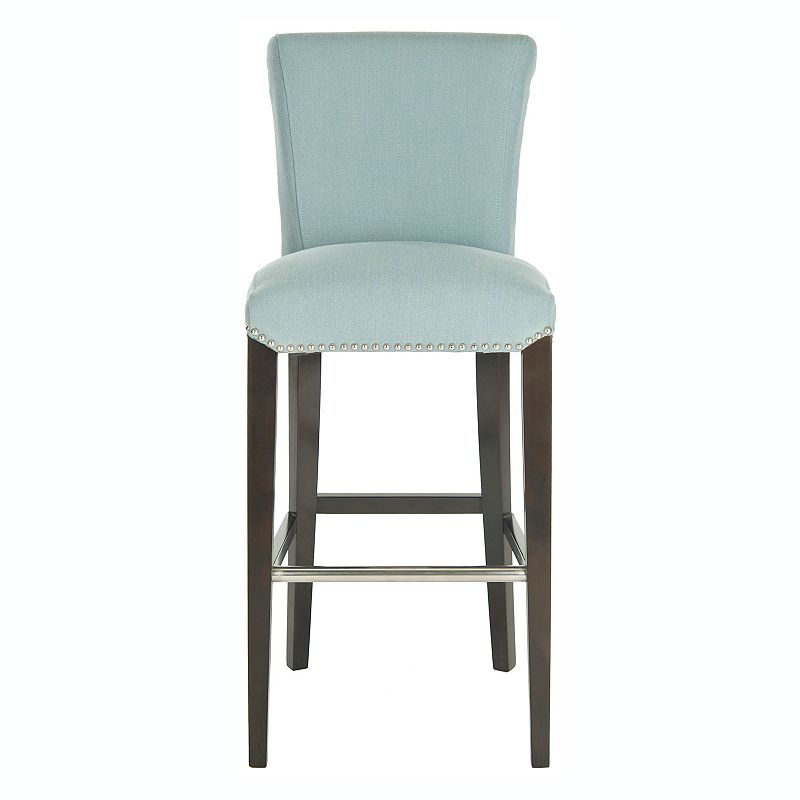 Safavieh Seth 29.3 in. Fabric Bar Stool