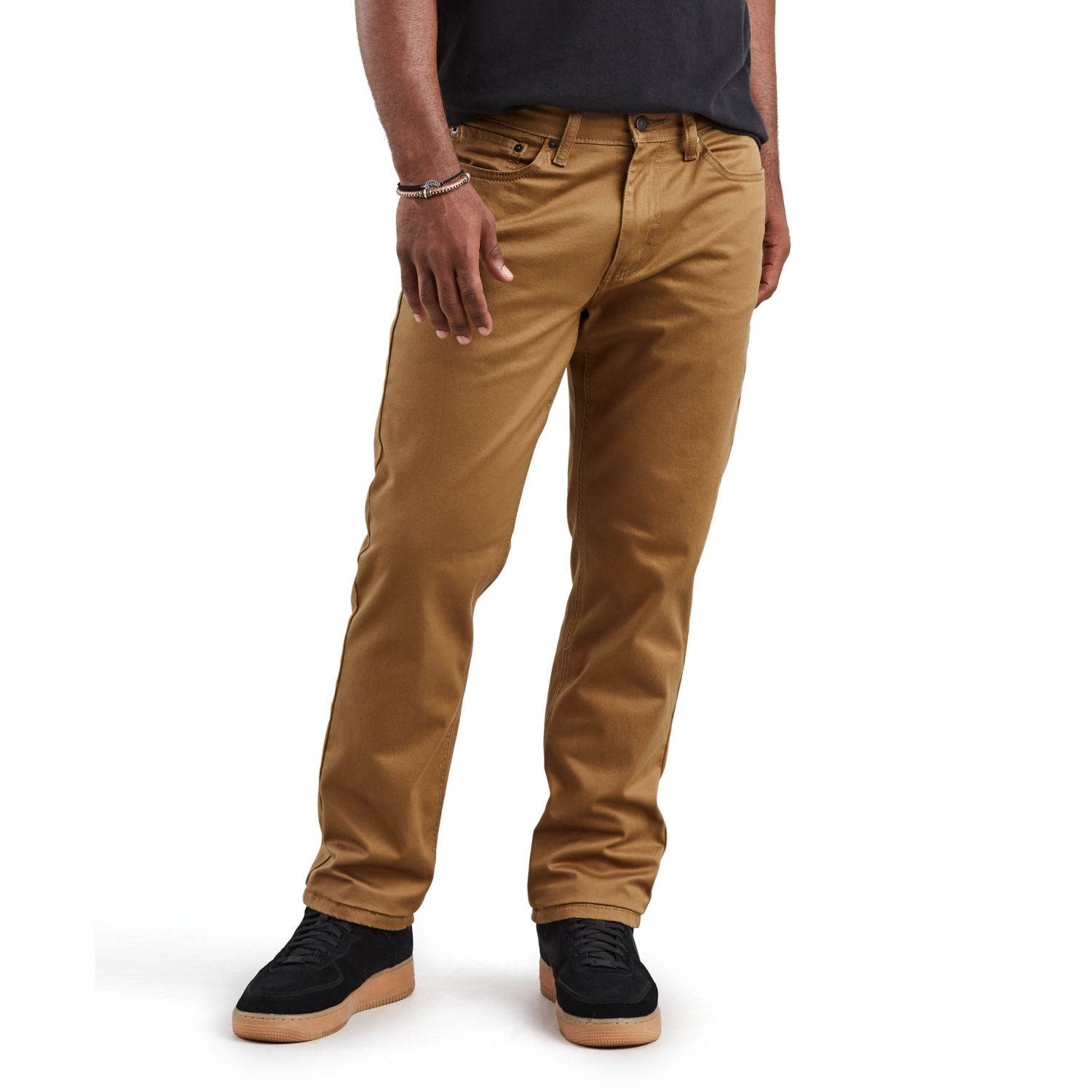 mens brown levi jeans