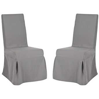 Safavieh 2 pc Adrianna Slipcover Side Chair Set