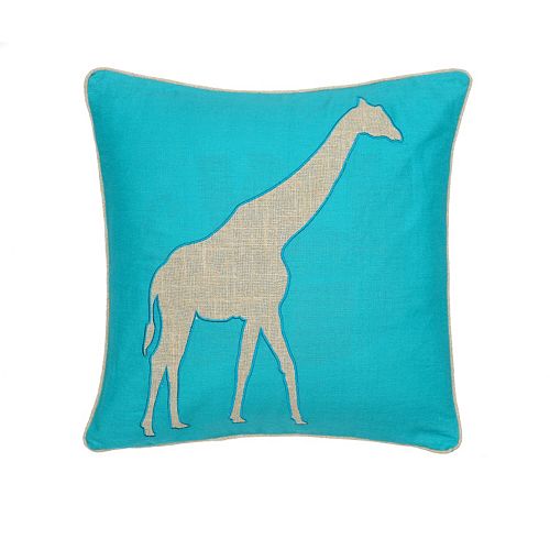 Windsong Giraffe Throw Pillow
