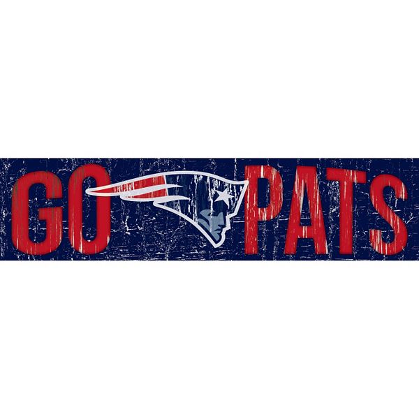 New England Patriots Coat Hanger 6x24