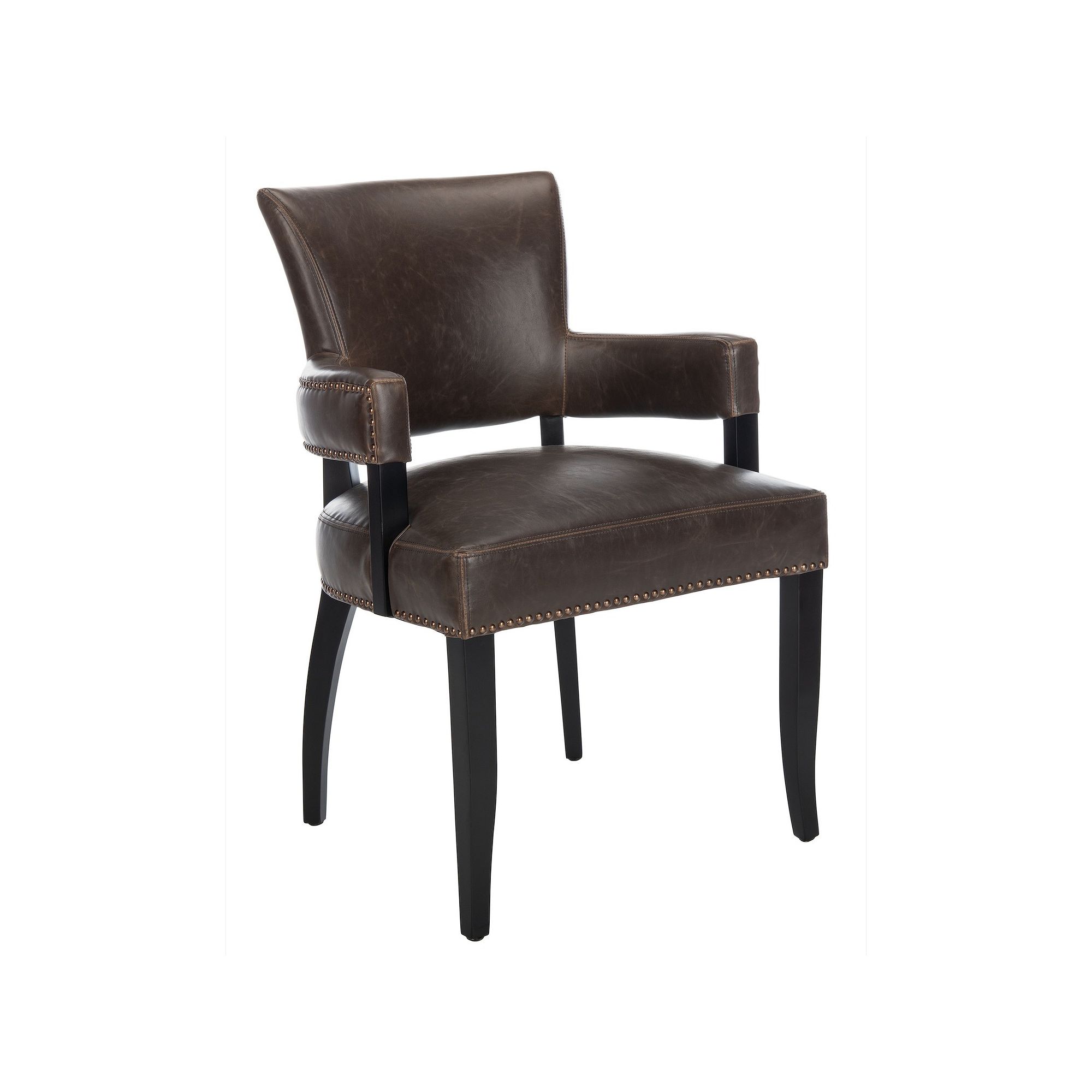 Safavieh Desa Arm Chair, Brown