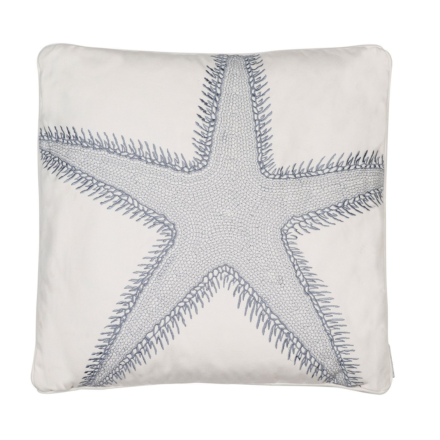 St Bart Starfish Throw Pillow
