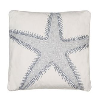 St. Bart Starfish Throw Pillow