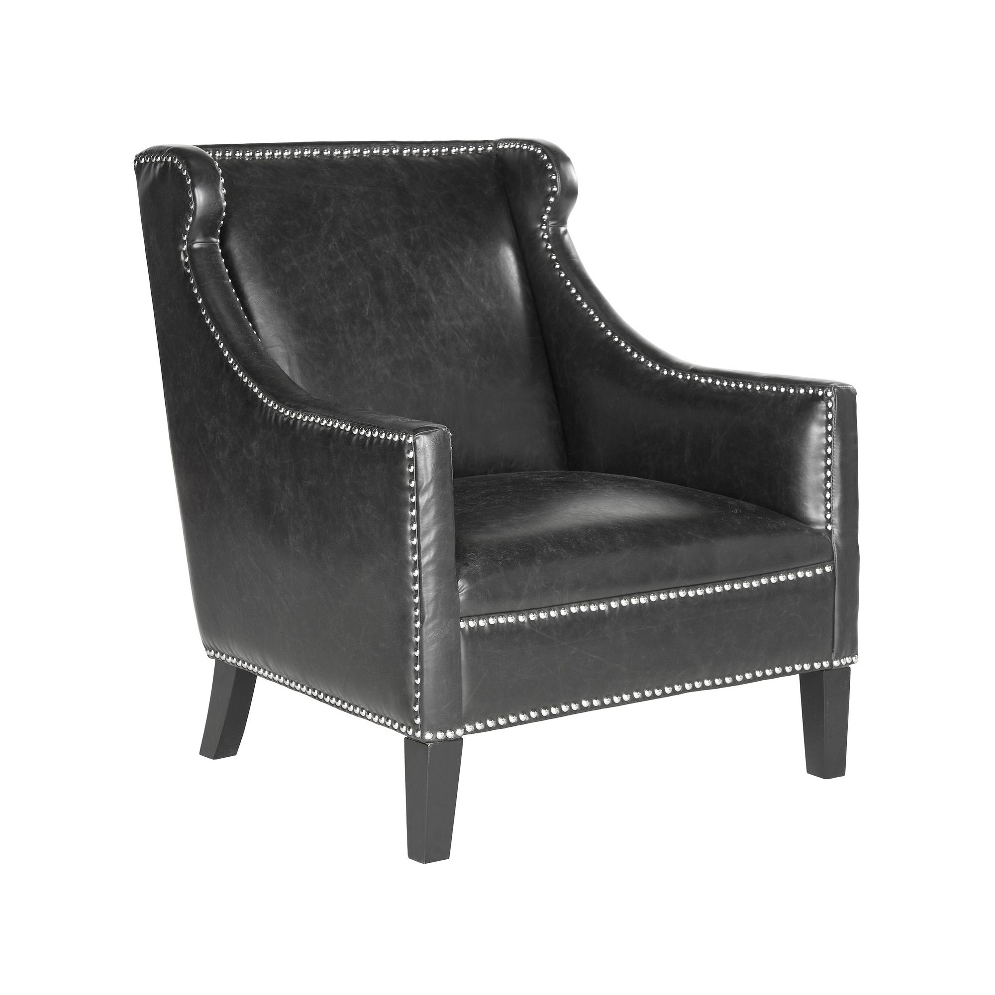 Safavieh Mckinley Club Chair, Black