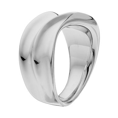 Boston Bay Diamonds Sterling Silver Wave Ring