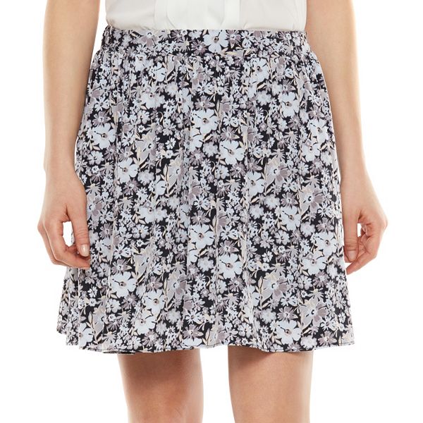LC Lauren Conrad Print Mini Skirt - Women's