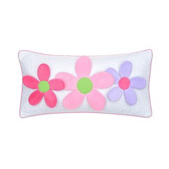 3D Floral Throw Pillow