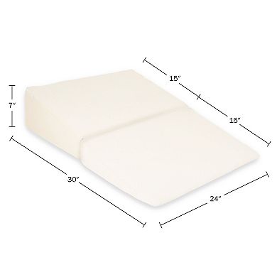 Natural Pedic Folding Wedge Memory Foam Pillow