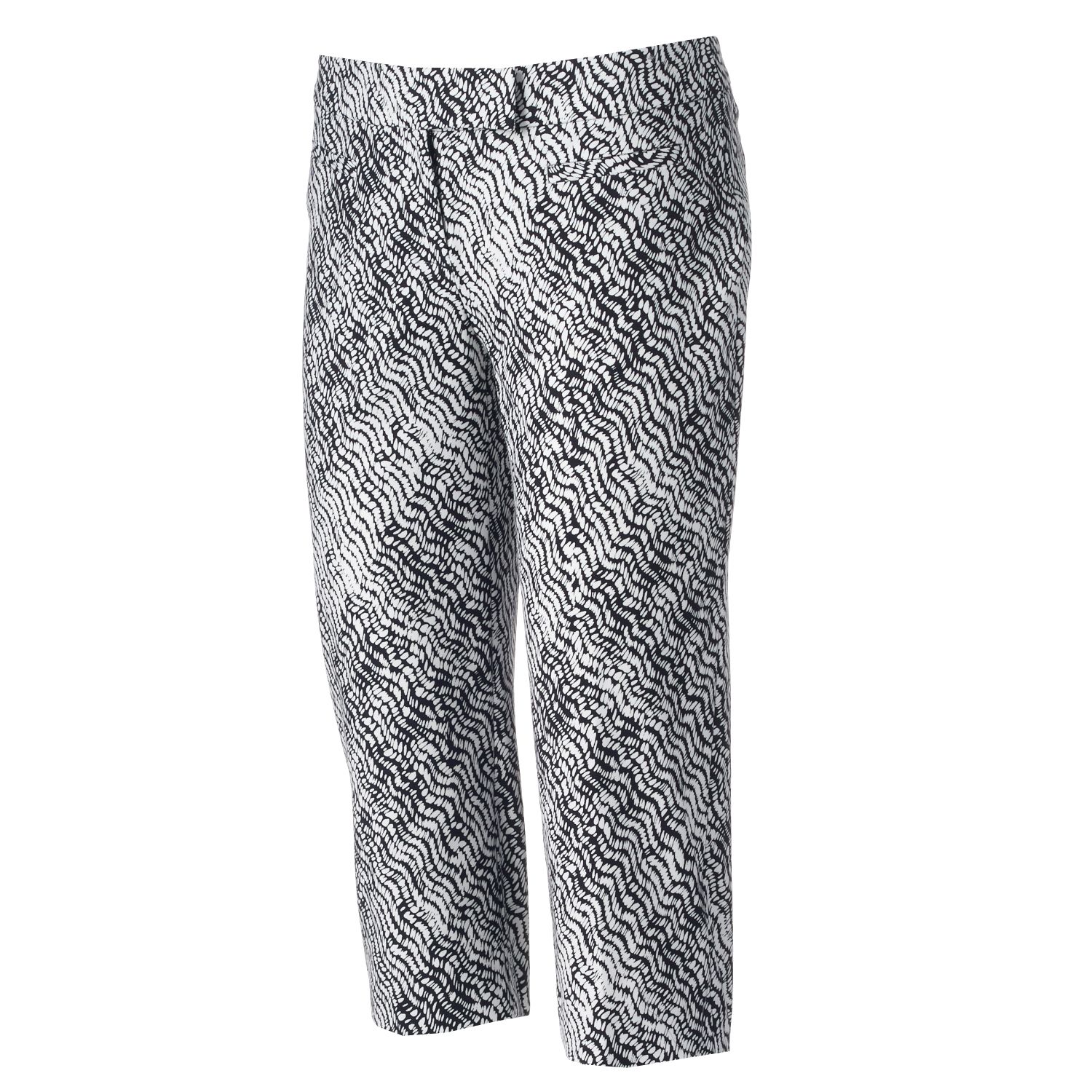 curvy fit capri pants