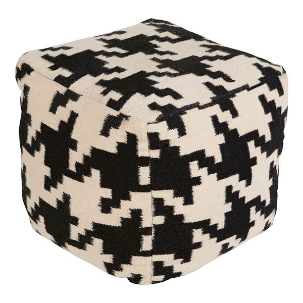 Artisan Weaver Geometric Pouf