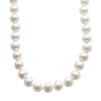 PearLustre by Imperial Freshwater Cultured Pearl Necklace in 14k White Gold (11.5-12.5 mm)