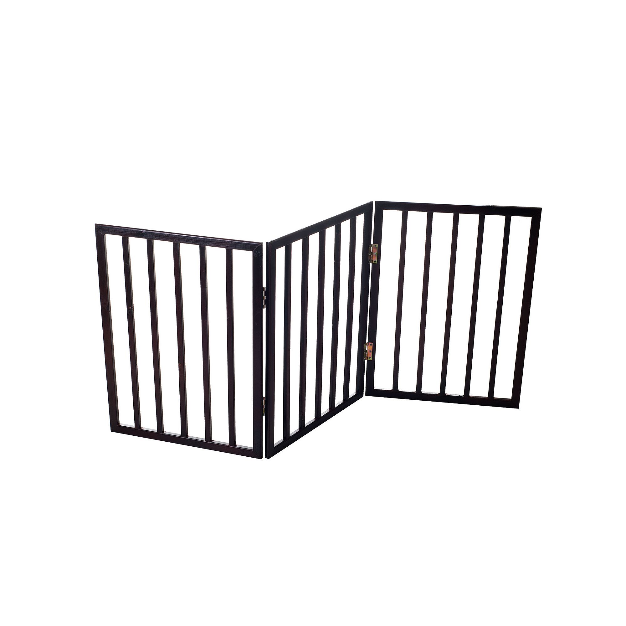 PAW Easy-Up Folding Pet Gate, Black