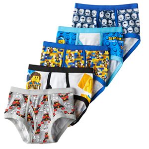 Boys 4-8 The LEGO Movie 5-Pack Briefs