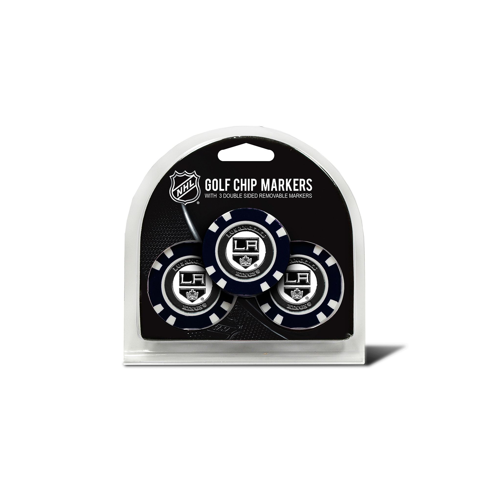 Team Golf Los Angeles Kings 3-pack Poker Chip Ball Markers, Kgs Team