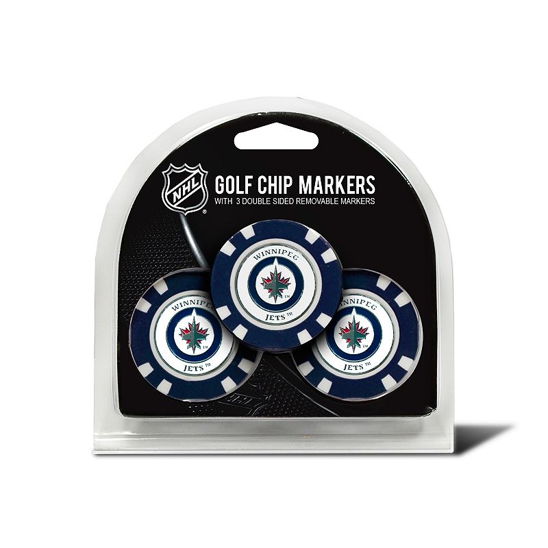 UPC 637556159885 product image for Team Golf New York Jets 3-pack Poker Chip Ball Markers, Multicolor | upcitemdb.com