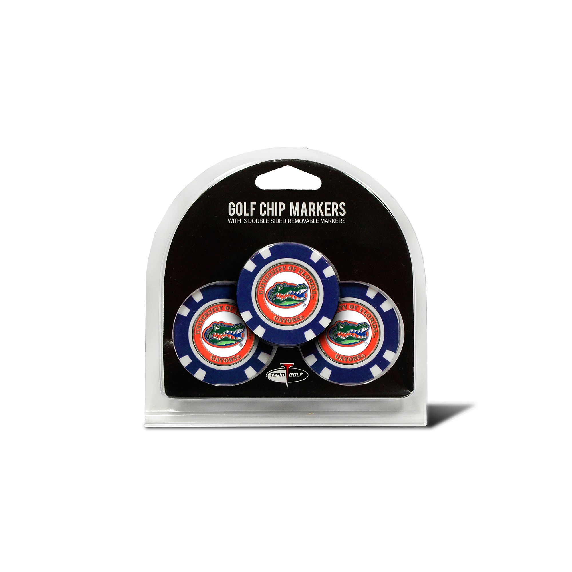 Team Golf Florida Gators 3-pack Poker Chip Ball Markers