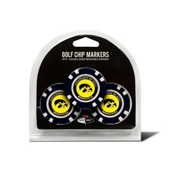 Team Golf Iowa Hawkeyes 3-pack Poker Chip Ball Markers