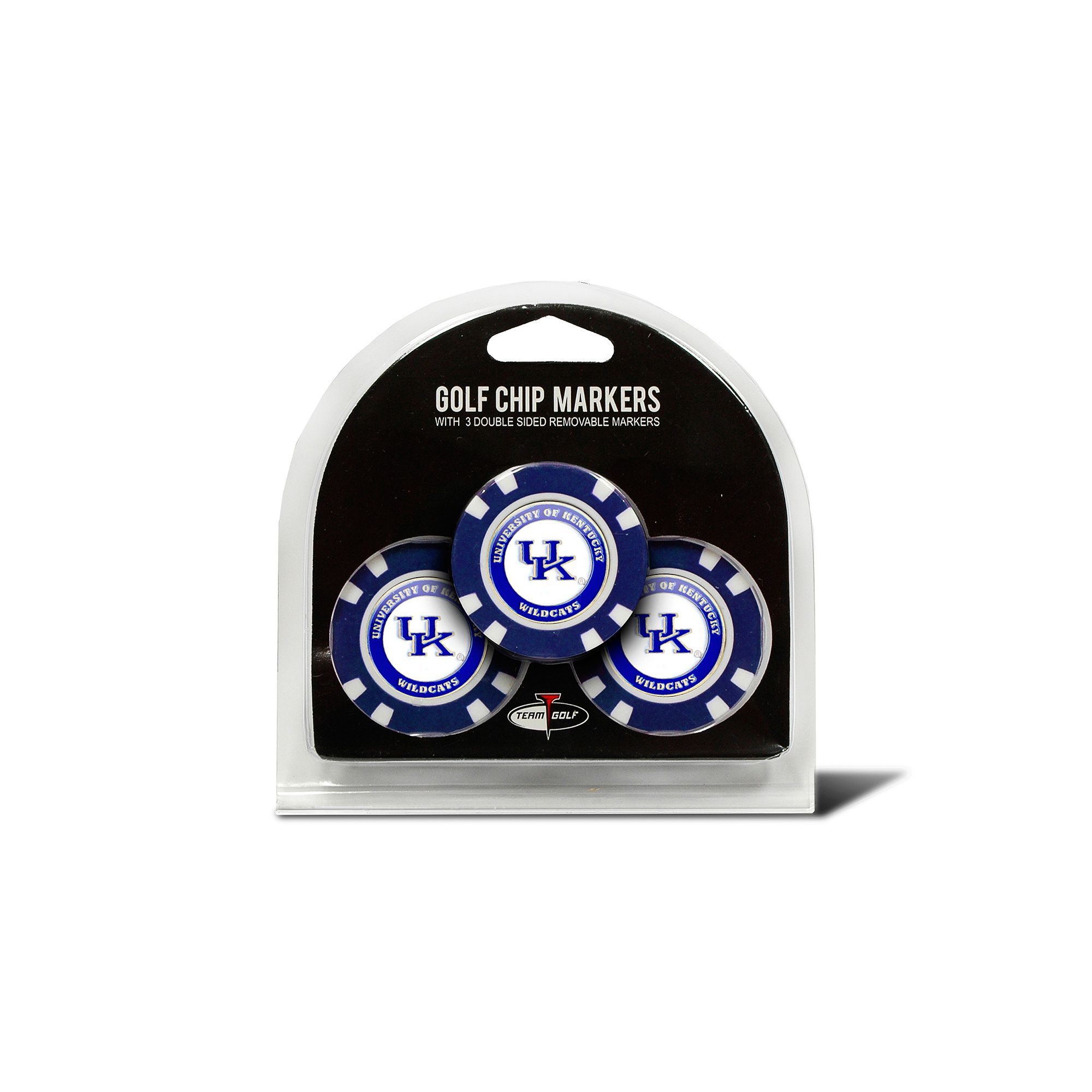 Team Golf Kentucky Wildcats 3-pack Poker Chip Ball Markers