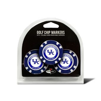 Team Golf Kentucky Wildcats 3-pack Poker Chip Ball Markers