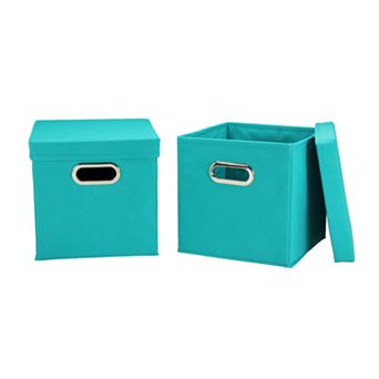 Household Essentials 2 pk Collapsible Storage Bins