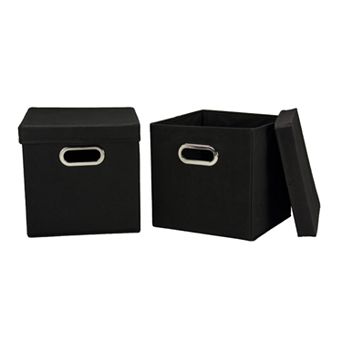 Household Essentials 2 pk Collapsible Storage Bins
