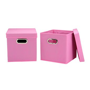 Household Essentials 2 pk Collapsible Storage Bins