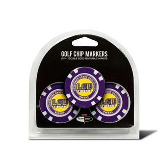 Team Golf LSU Tigers 3-pack Poker Chip Ball Markers