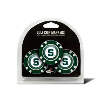 Team Golf Michigan State Spartans 3-pack Poker Chip Ball Markers