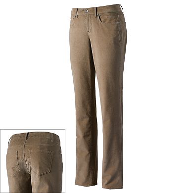 Sonoma Goods For Life® Straight-Leg Corduroy Pants - Women's