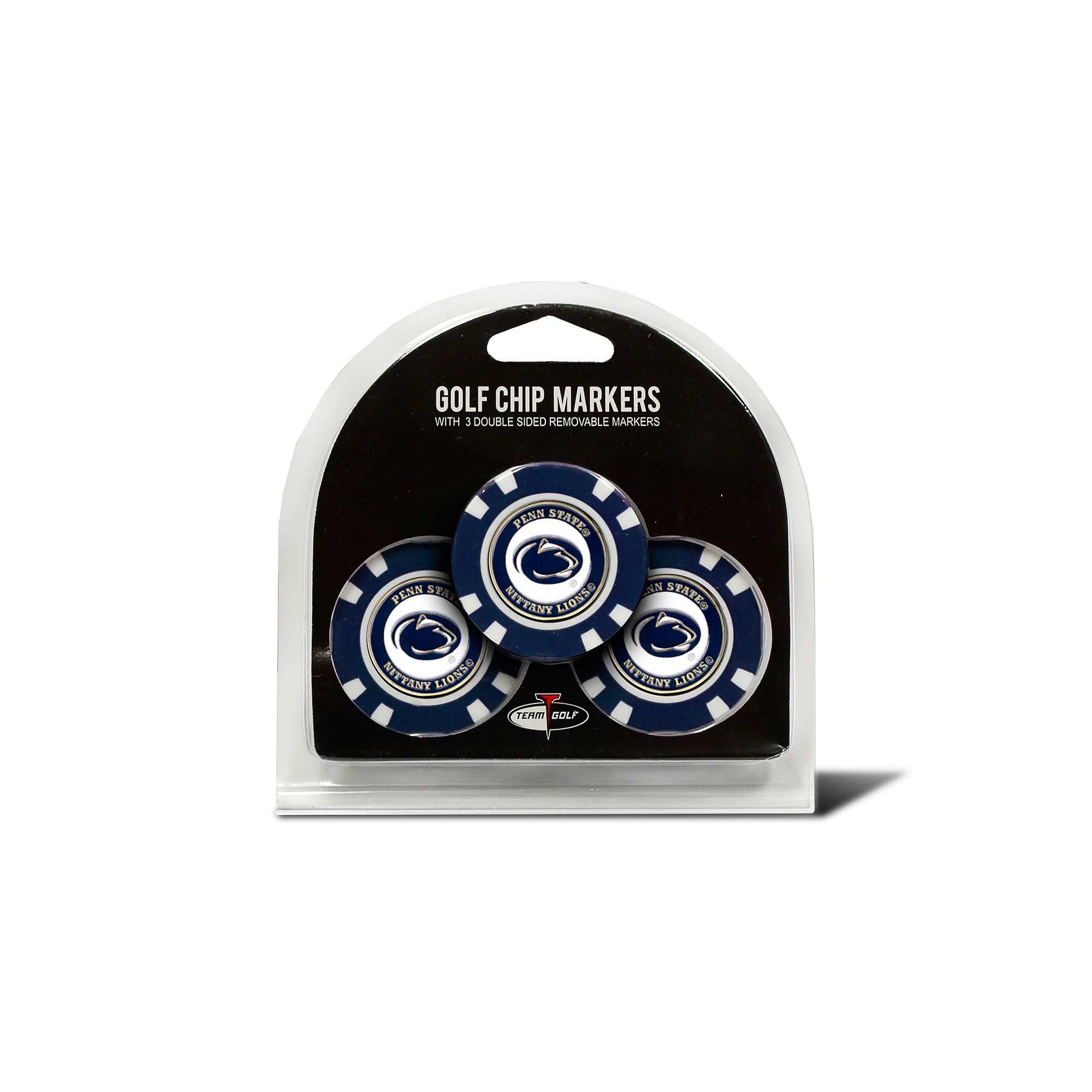 Team Golf Penn State Nittany Lions 3-pack Poker Chip Ball Markers