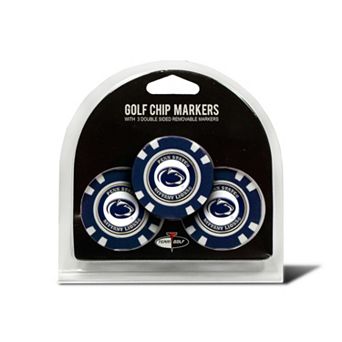 Team Golf Penn State Nittany Lions 3-pack Poker Chip Ball Markers