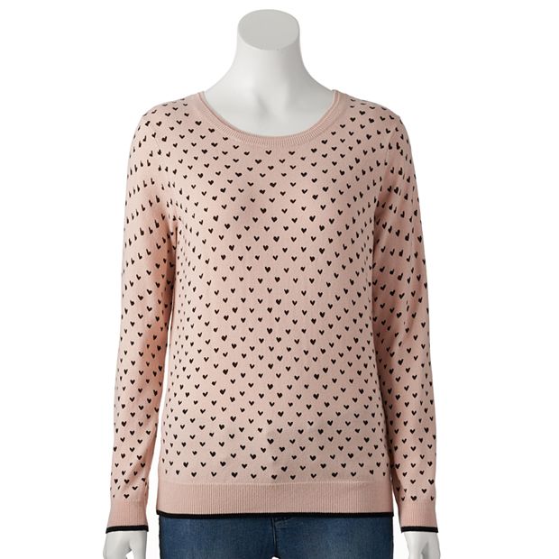 Kohls hotsell heart sweater