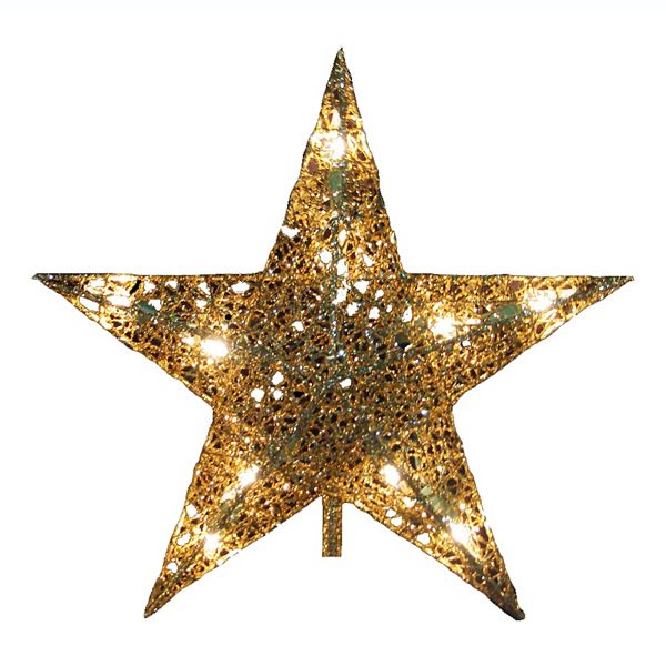 Kurt Adler 9-in. Metallic Star Christmas Tree Topper