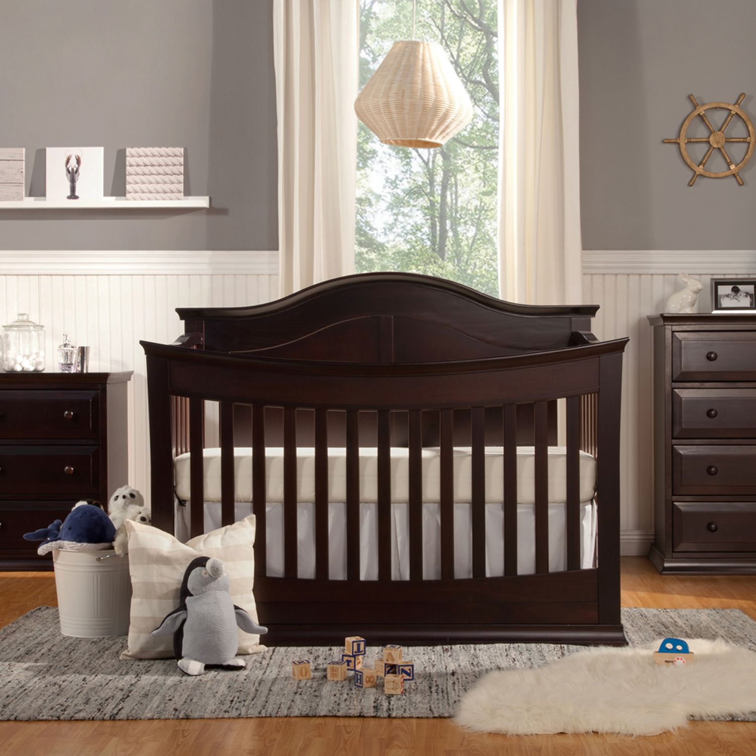 davinci meadow crib white